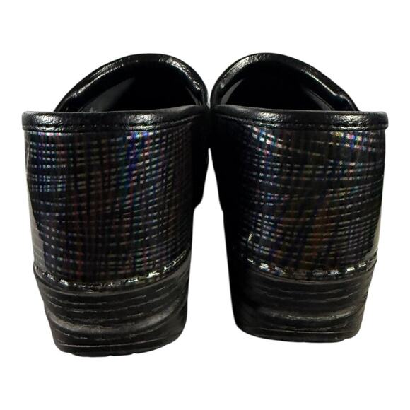 Dansko XP Women’s Career Clogs Size 38 EU Size 8 US Black Multicolor Leather - Picture 5 of 8
